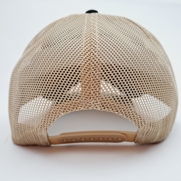 King Ranch Mesh Trucker Snapback Hat Cap Green Embroidered - Picture 4 of 4